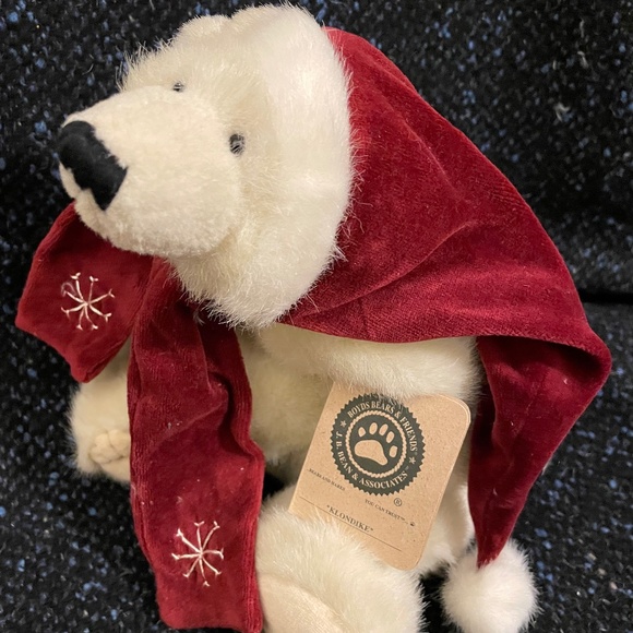 Vintage Collectible Boyds Klondike Bear Plush 2000 Christmas Boyd - Picture 1 of 4